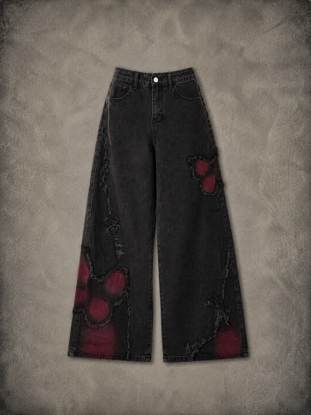 Gothic Baggy Jeans – Y2K Harajuku Grunge Aesthetic