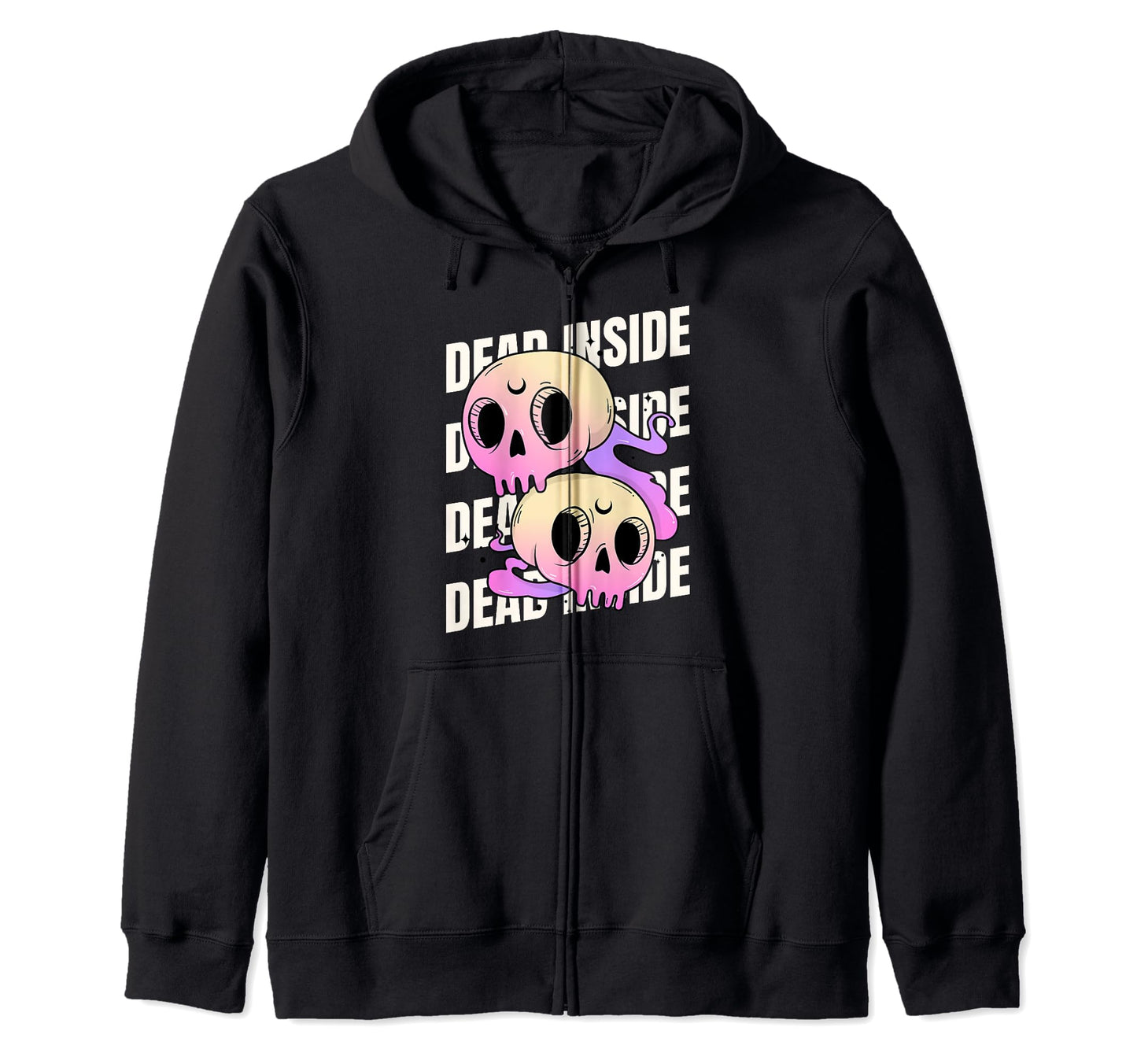 Pastel Goth Anime Manga Vaporwave Hoodie - Fun Novelty Design Men Women