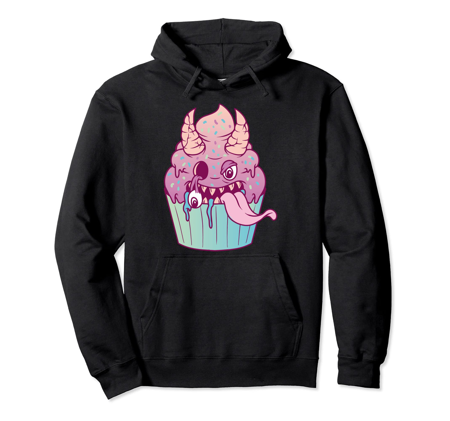 Anime Aesthetic Pastel Goth Satanic Hoodie - Novelty Apparel Unisex