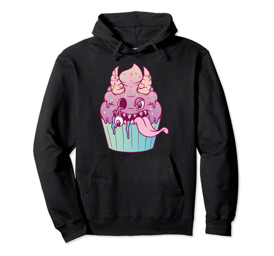 Anime Aesthetic Pastel Goth Satanic Hoodie - Novelty Apparel Unisex