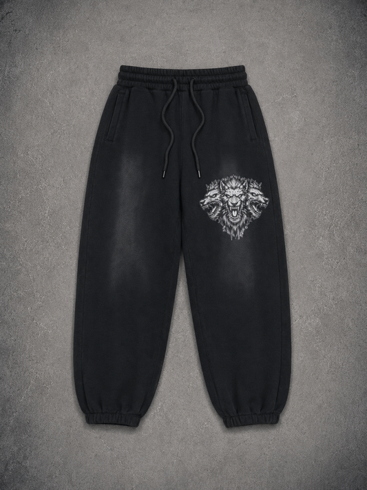 Goth Cerberus Grunge Jogger Sweatpants